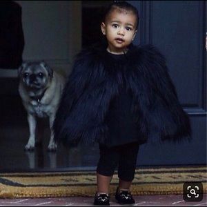 Appaman faux fur jacket as seen on North West!
